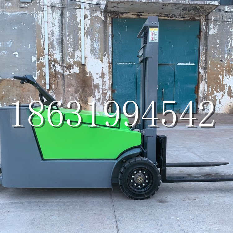 河南省小型电动叉车1吨2吨步行站驾式电瓶堆高充电装卸车液压升降车铲车